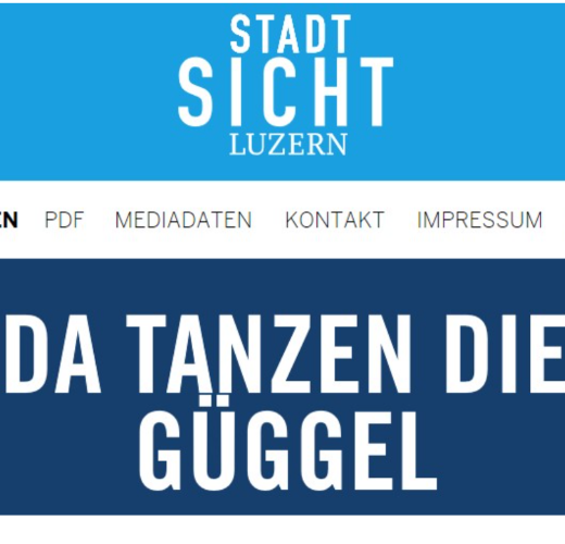 Stadttsicht Luzern - Les güggel dansent