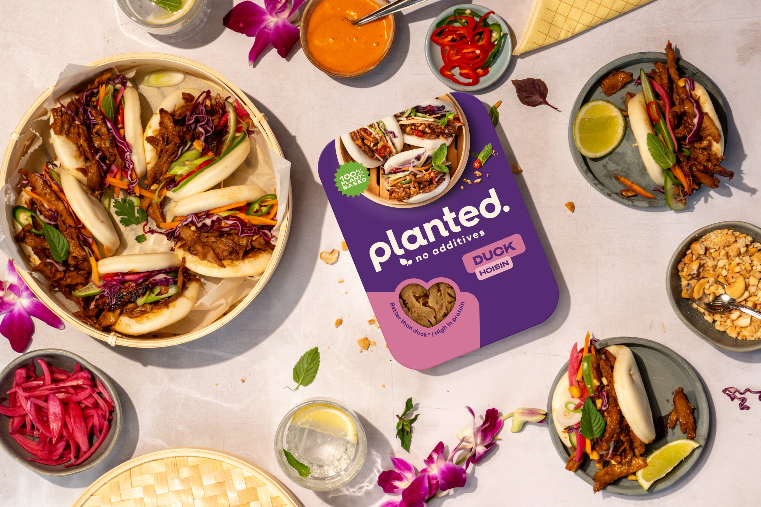 Planted se lance chez Tesco et présente un nouveau produit - planted.duck