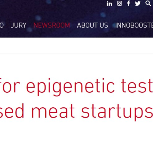 150,000 for epigenetic testing and plant-based meat startups
